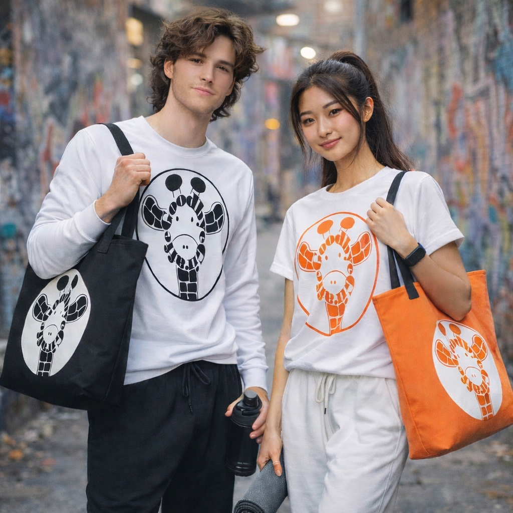 Goodbye Giraffe: Tote Bags