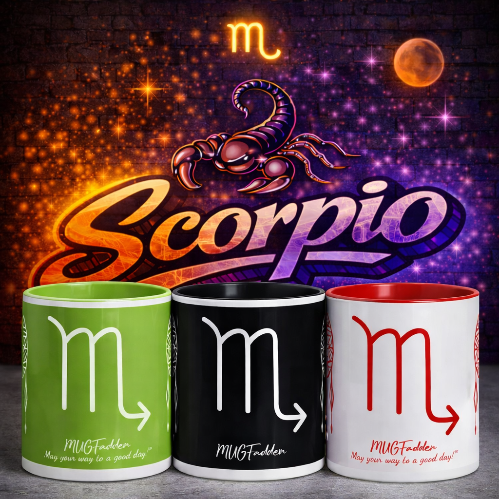 MUGFadden: The Scorpio Zodiac Club Mugs