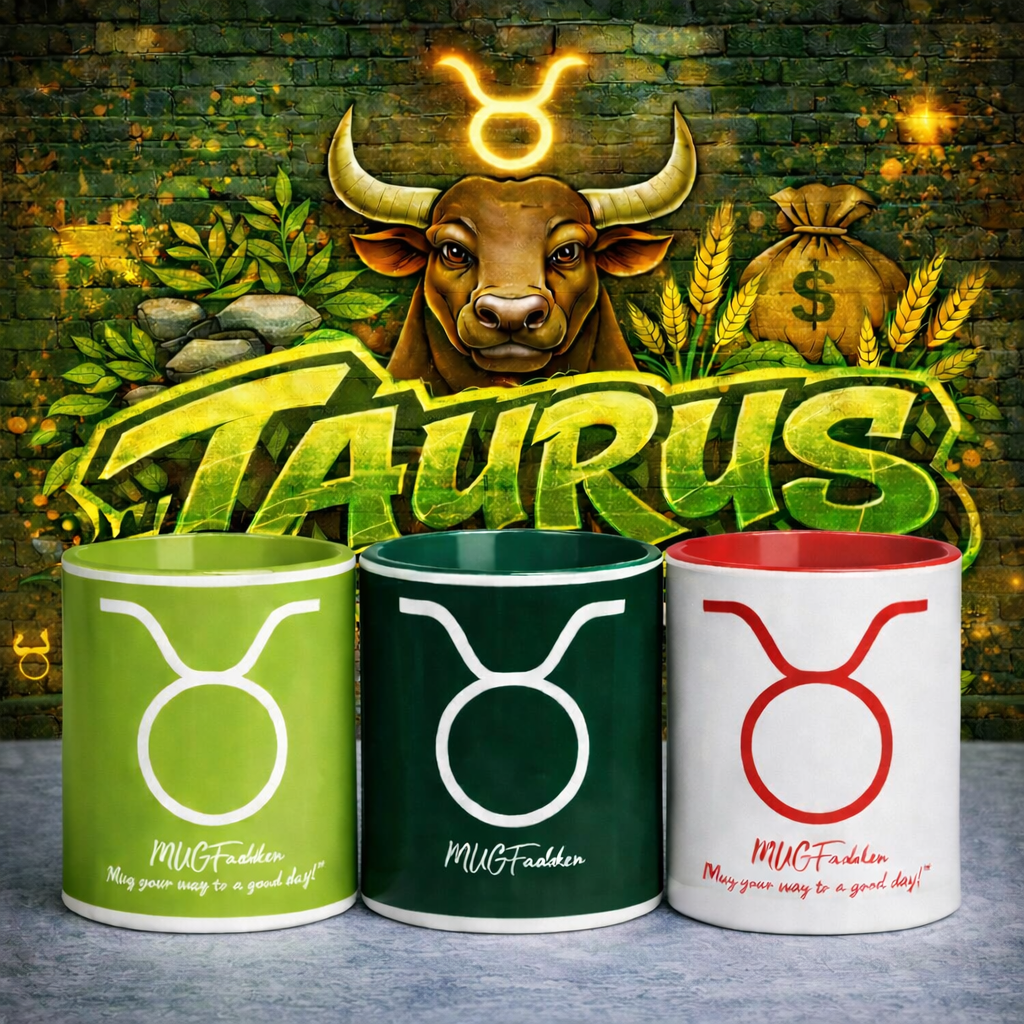 MUGFadden: The Taurus Zodiac Club Mugs