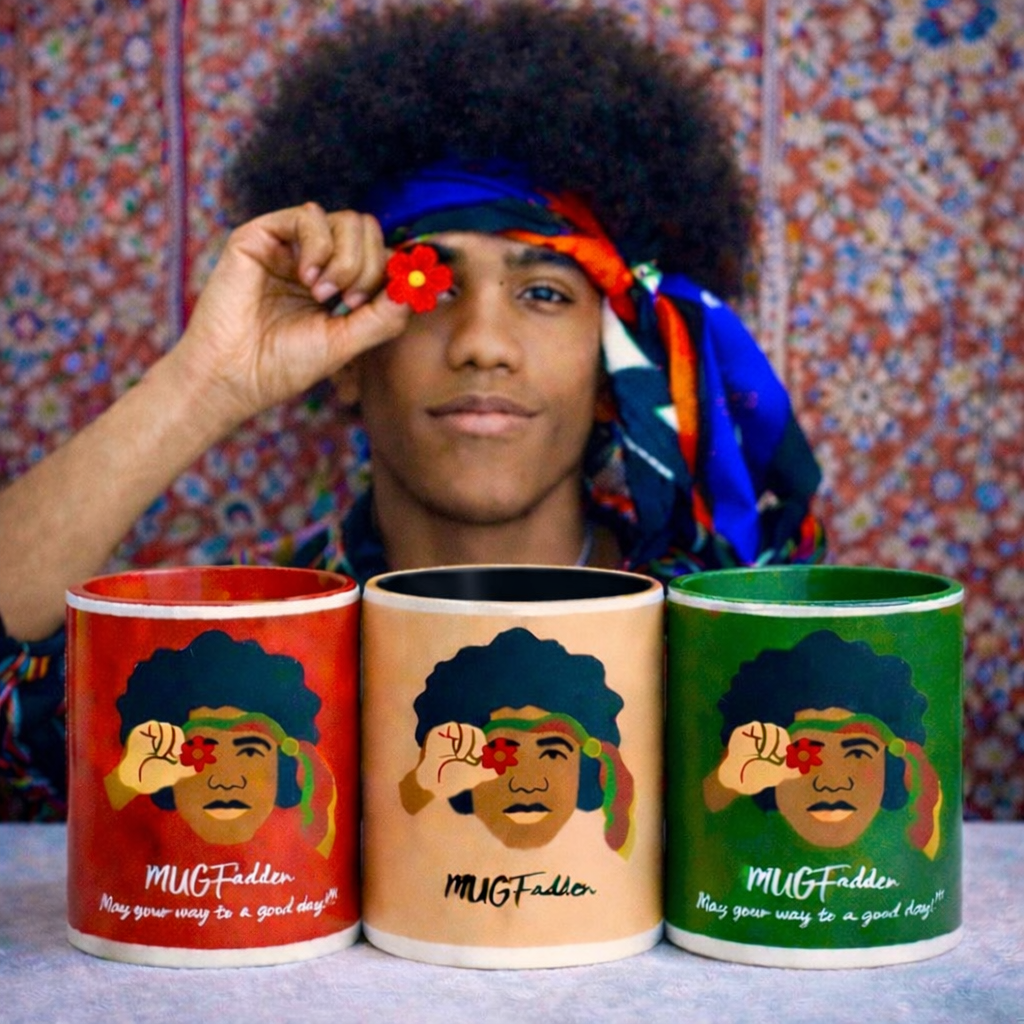 MUGFadden: Retro Afro Man Mugs