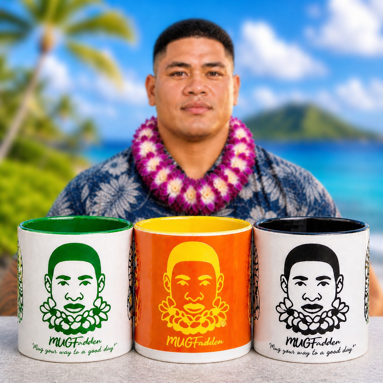 MUGFadden: Aloha Man Mugs