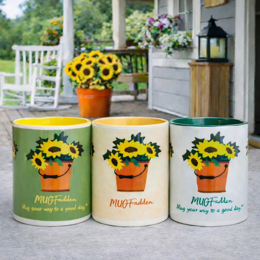 MUGFadden: Flower Power Pot Mugs
