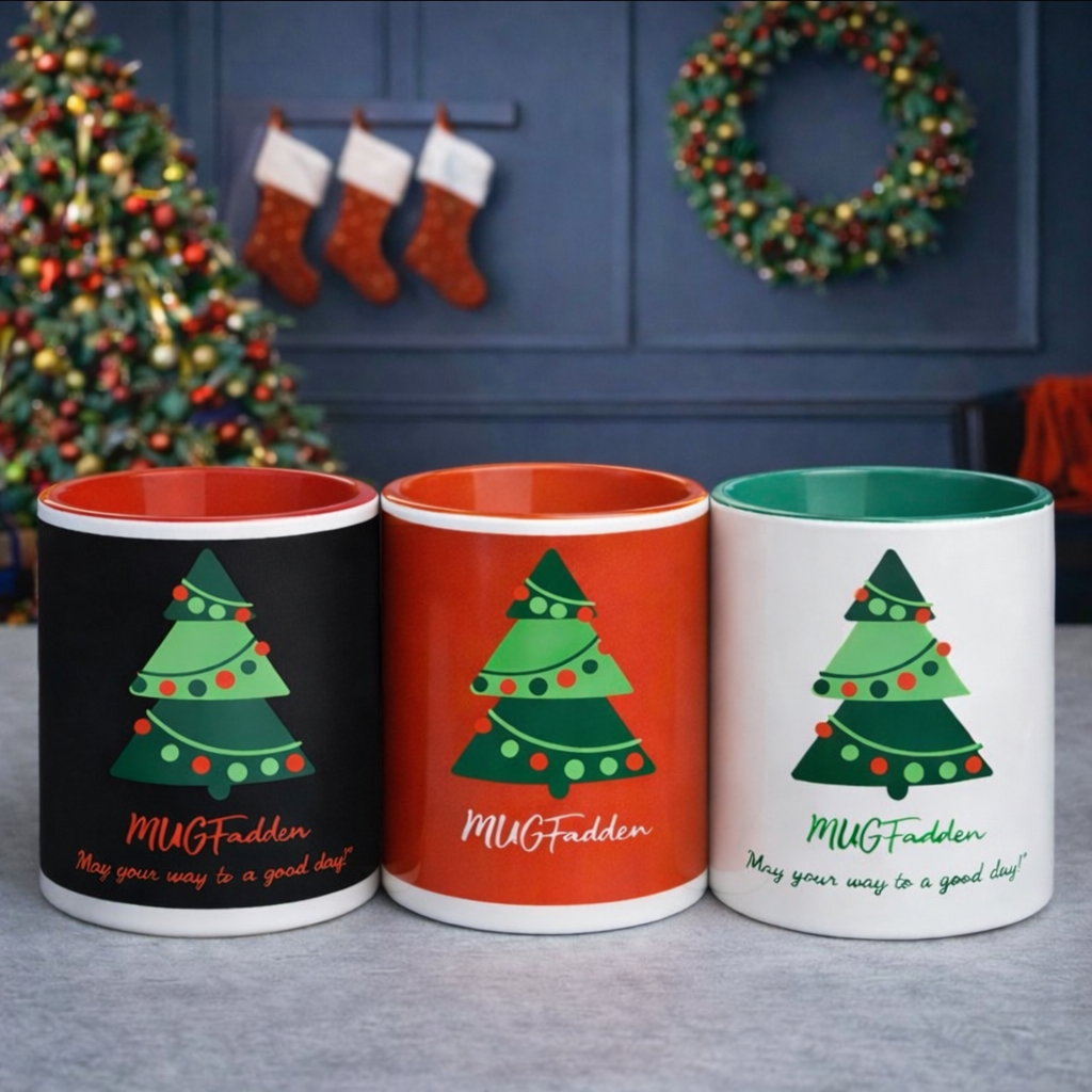MUGFadden: Christmas Tree Mugs