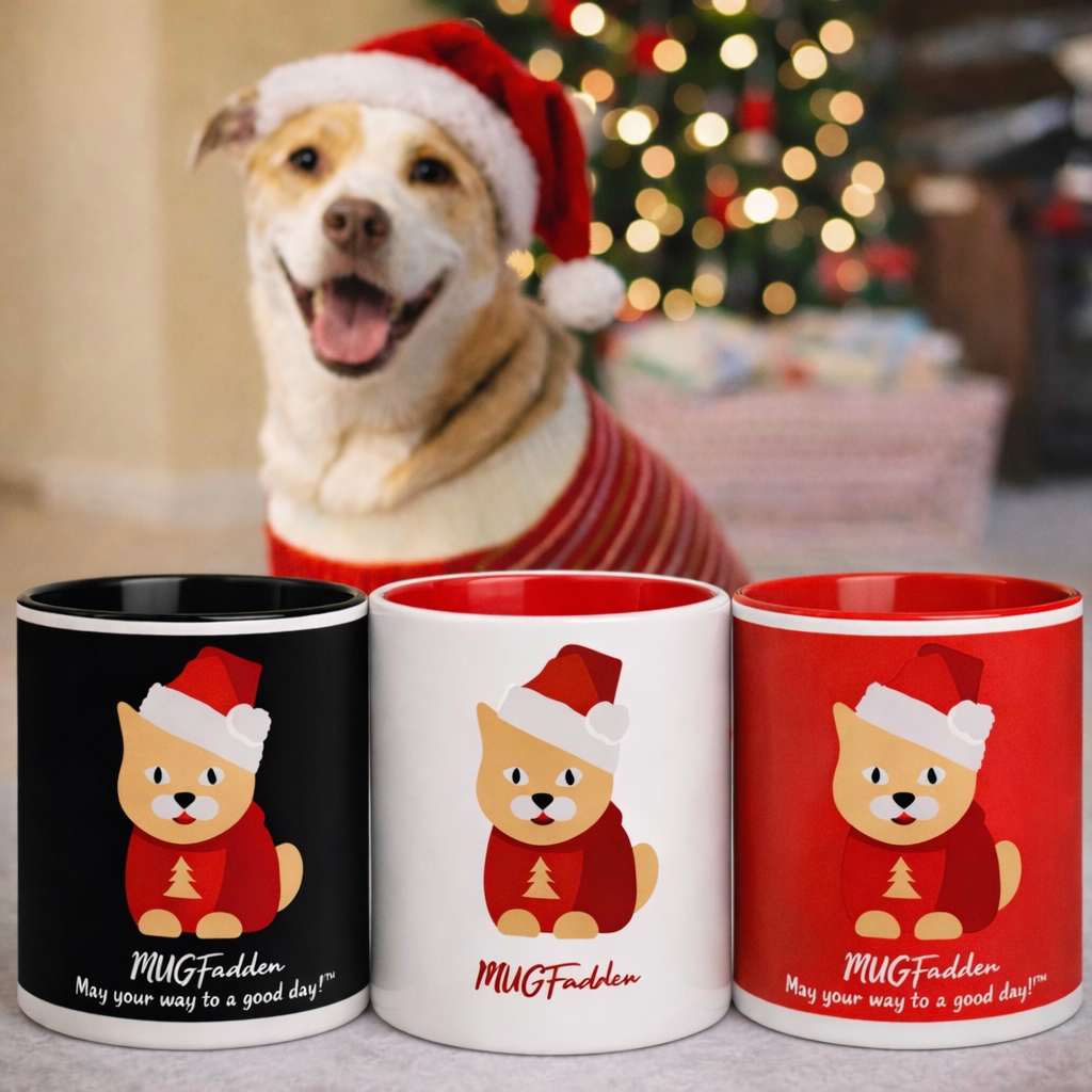 MUGFadden: Christmas Puppy Mugs