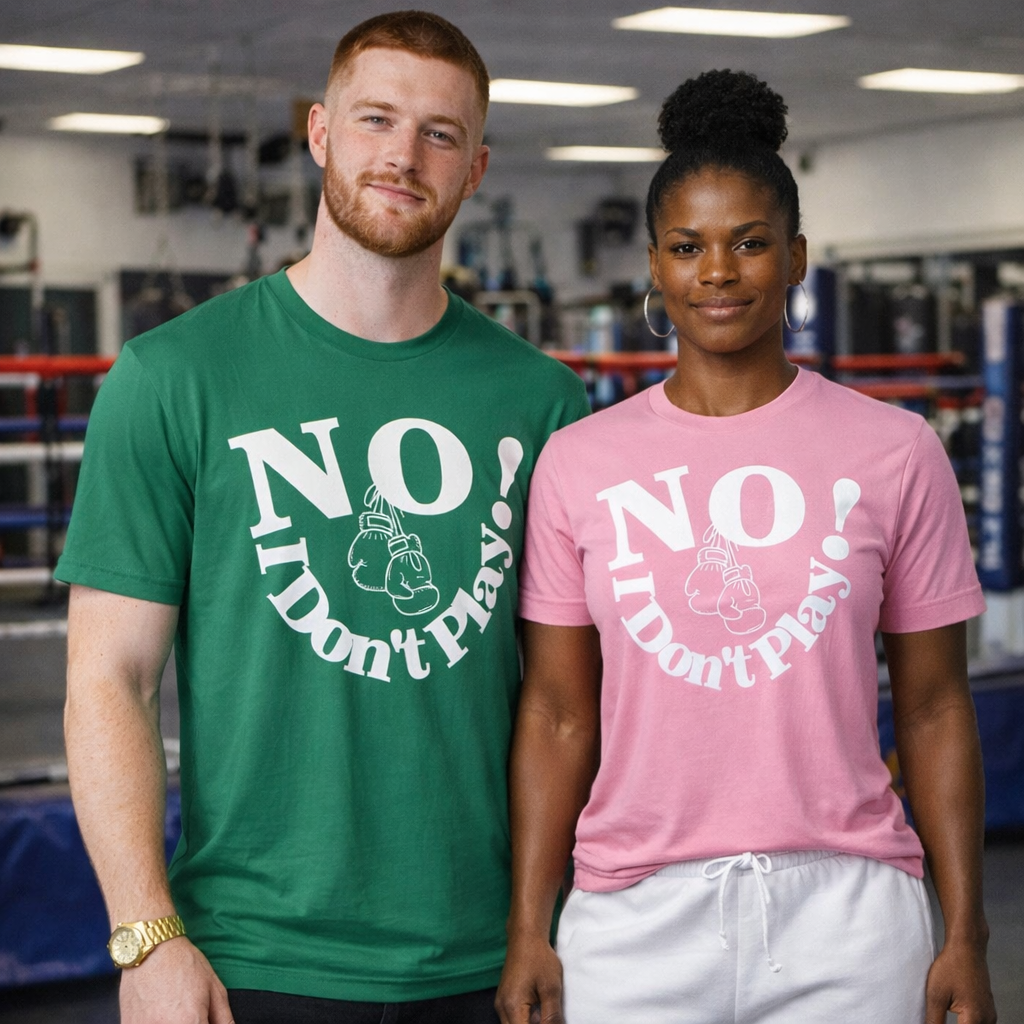 NO! I Don't Play.. Boxing: Long Sleeve & Classic T-Shirts