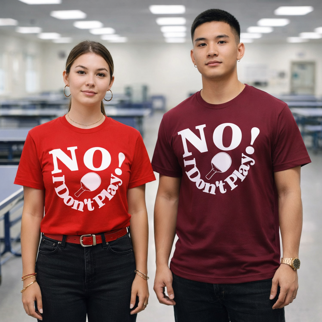 NO! I Don't Play.. Table Tennis: Long Sleeve & Classic T-Shirts