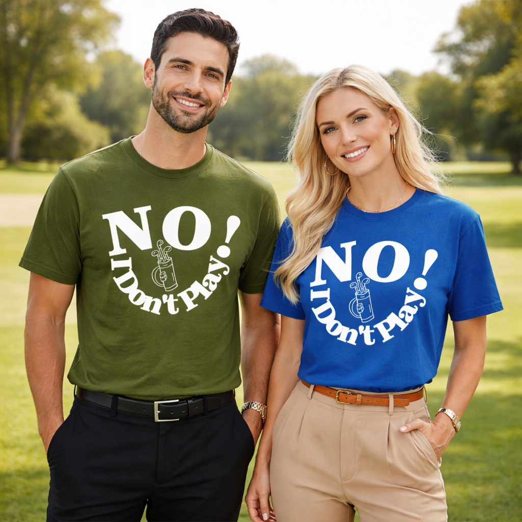 NO! I Don't Play.. Golf: Long Sleeve & Classic T-Shirts