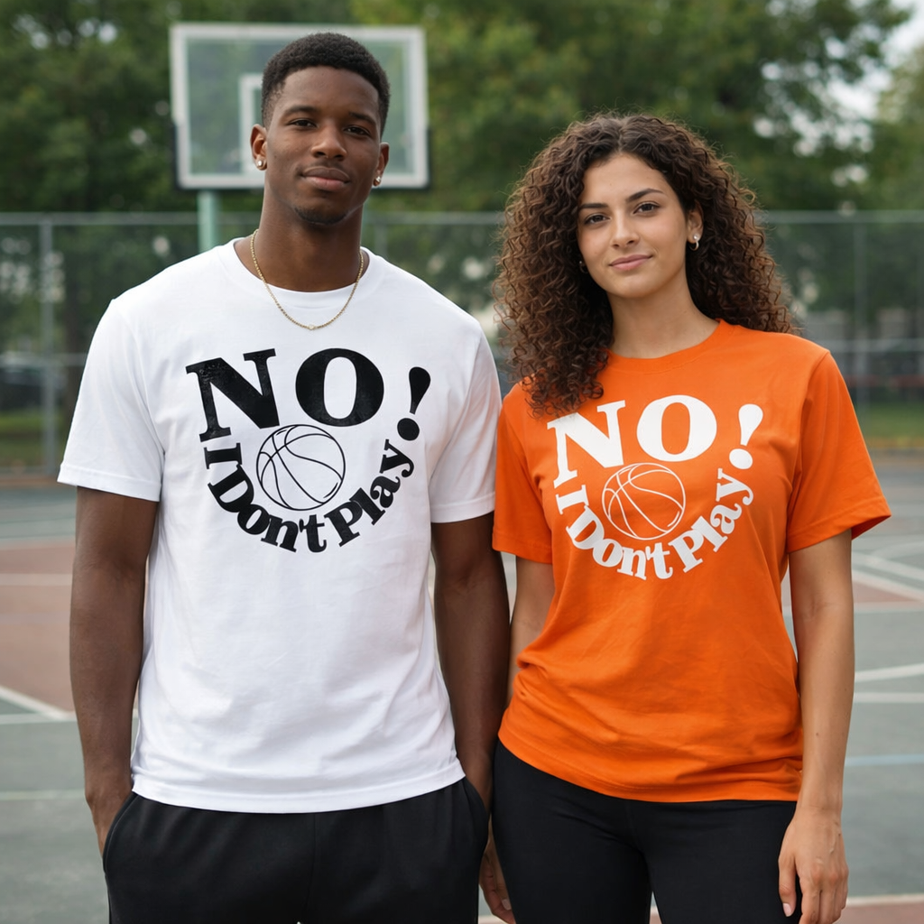 NO! I Don't Play.. Basketball: Long Sleeve & Classic T-Shirts