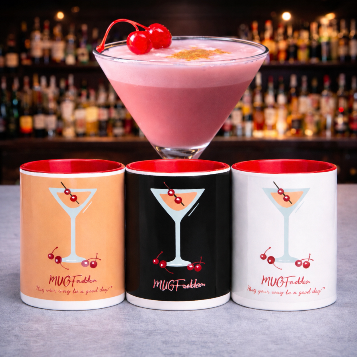 MUGFadden: Cherry Cocktail Mugs