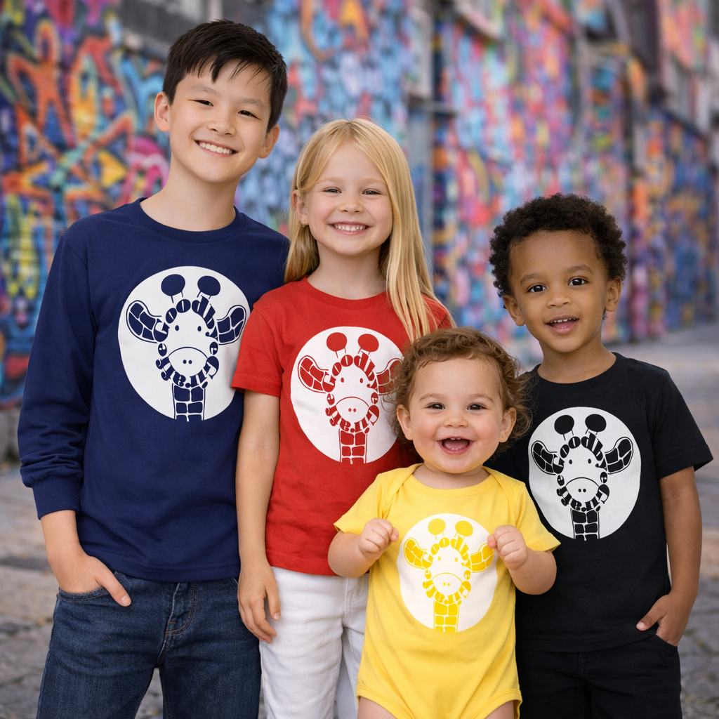 Goodbye Giraffe: Baby, Toddler, & Youth Wear
