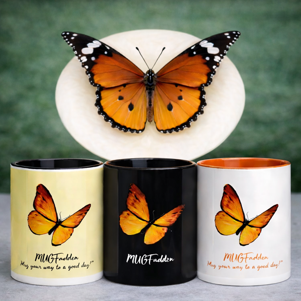 MUGFadden: Beautiful Butterfly Mugs