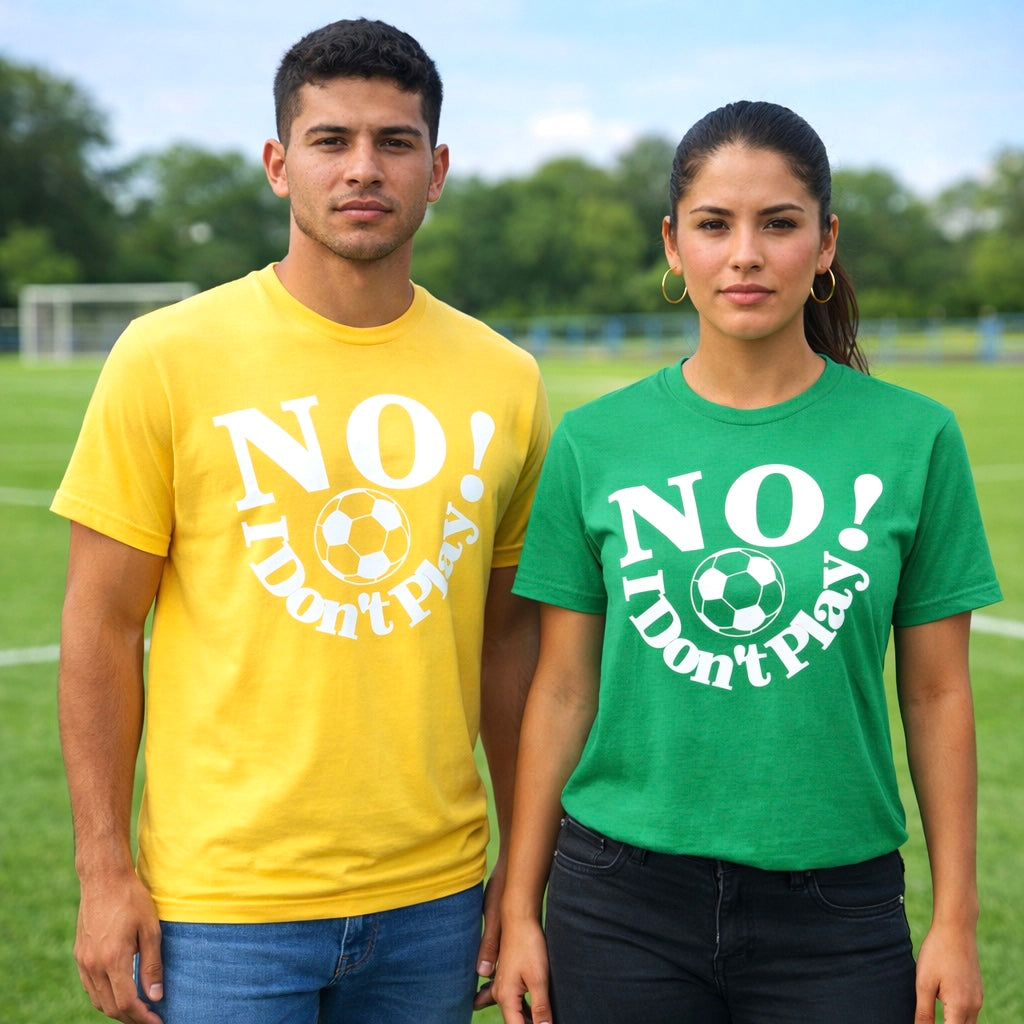 NO! I Don't Play.. Soccer: Long Sleeve & Classic T-Shirts