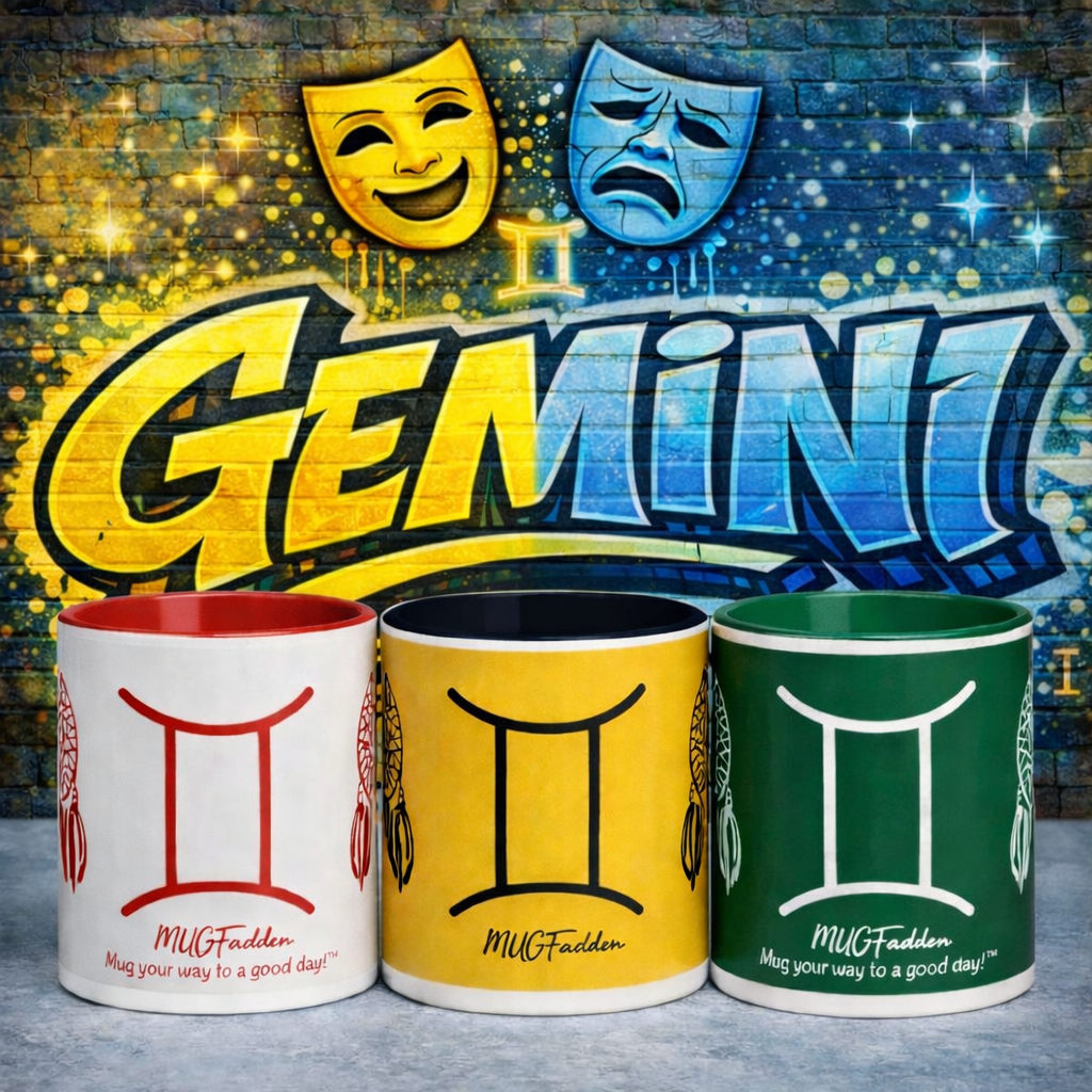 MUGFadden: The Gemini Zodiac Club Mugs