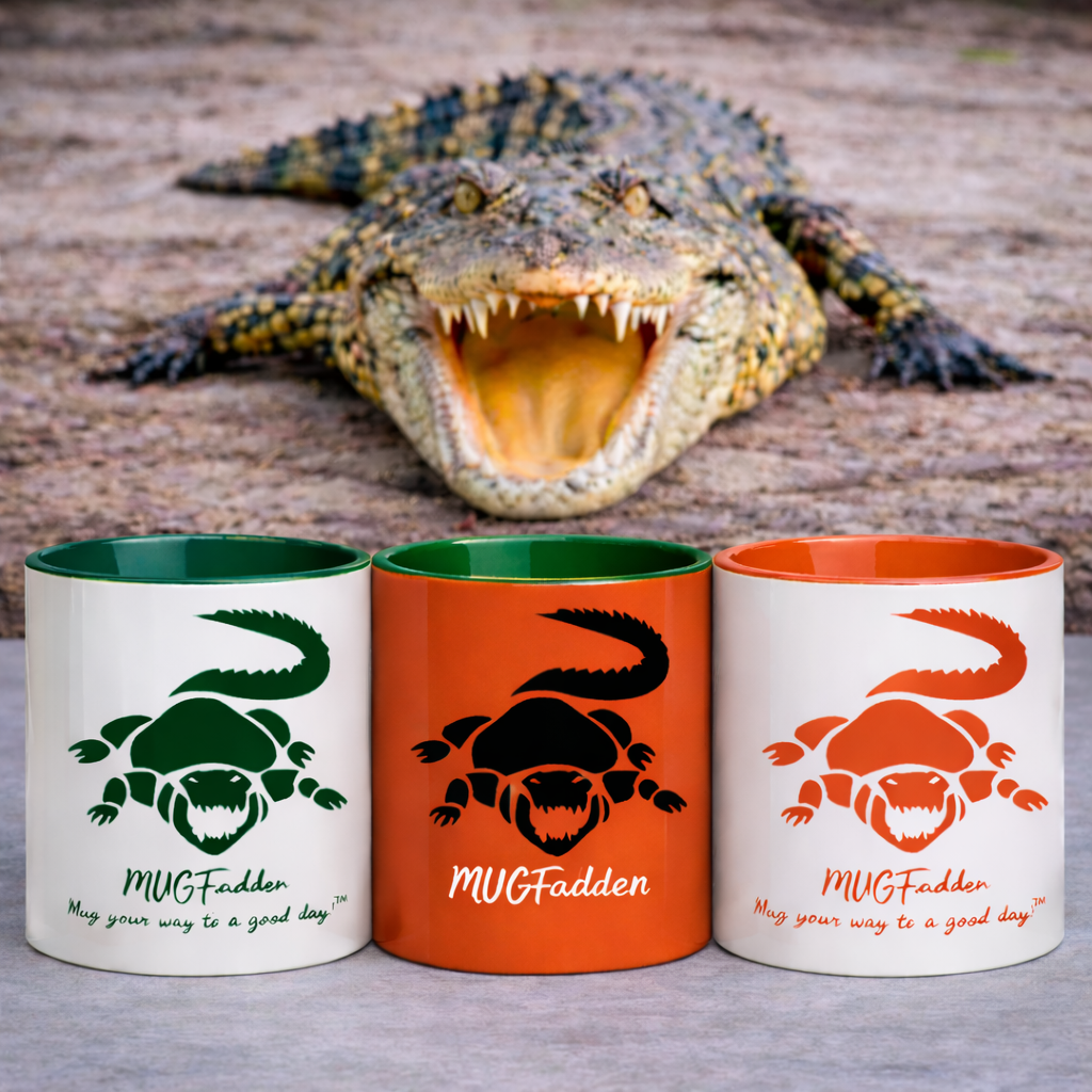 MUGFadden: Adorable Alligator Mugs