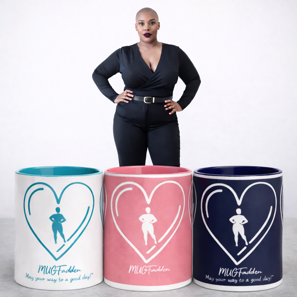 MUGFadden: She's Still Standing Heart Mugs