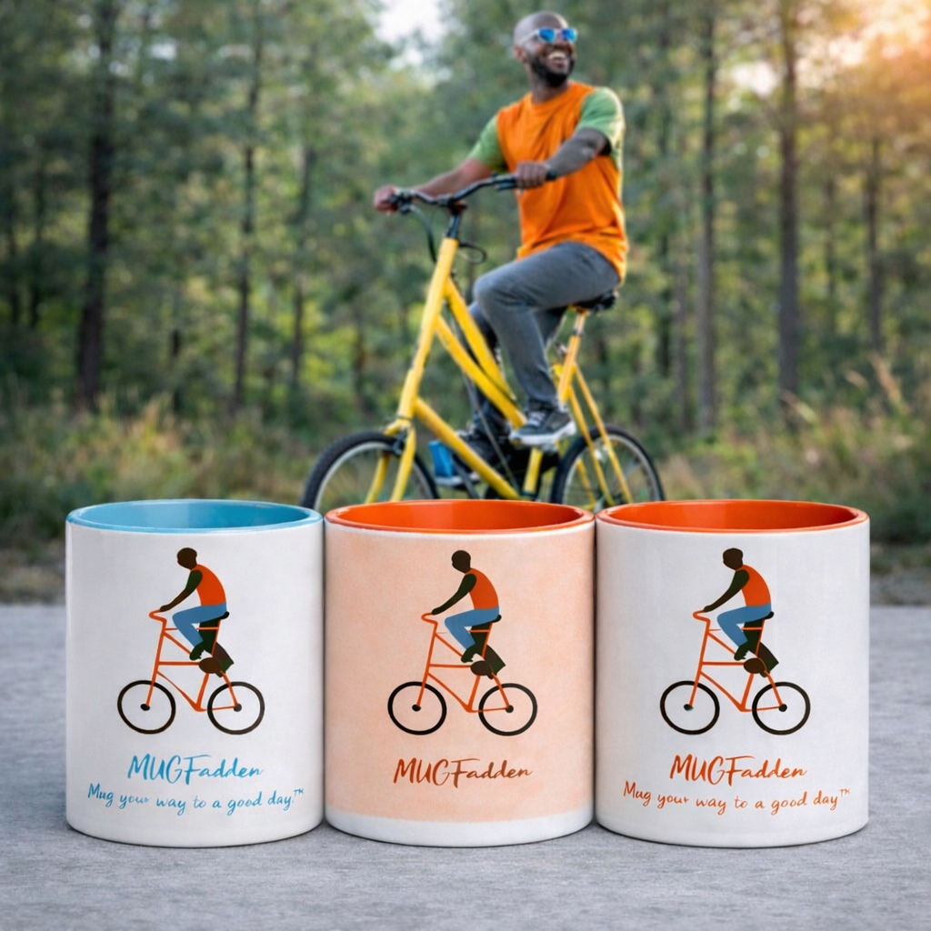 MUGFadden: Tall Bike Man Mugs