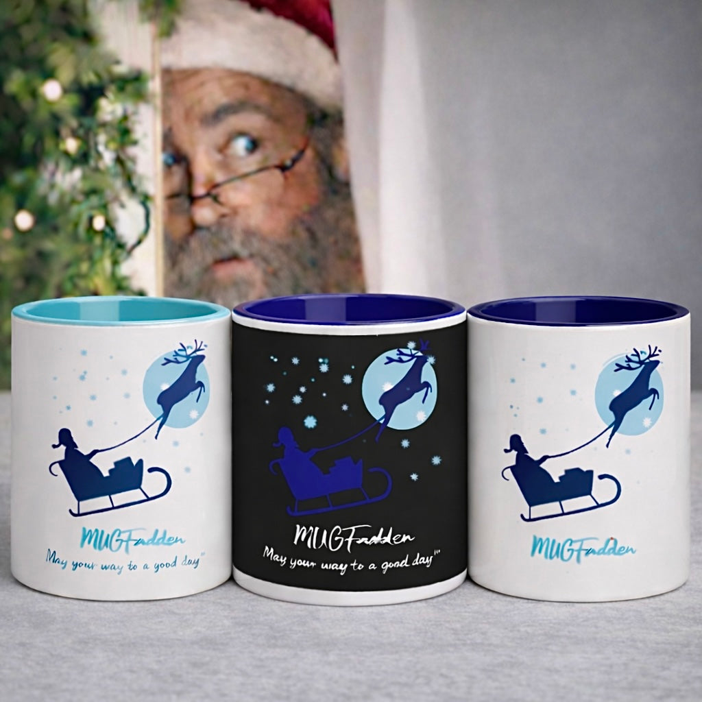 MUGFadden: Santa's Sleigh Ride Mugs